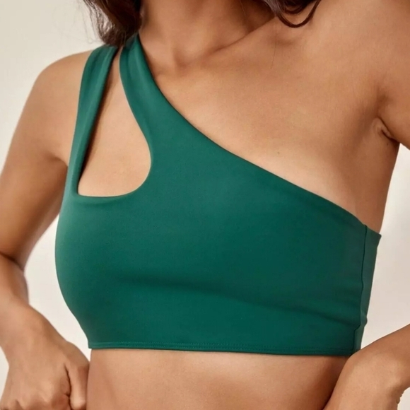 Reformation Simone One Shoulder Sports Bra - Picture 1 of 4